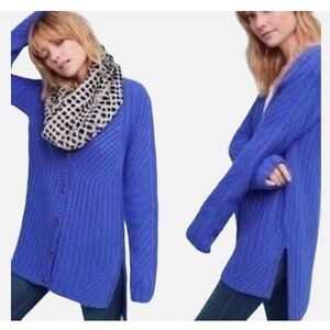 Moth Blue Women's Sweater Cardigan